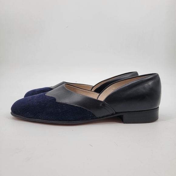 New & Lingwood Other - New & Lingwood Navy Eton Cord Slippers Made in England UK 8.5 EU 42 US 9.5 Luxe